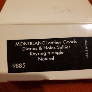 Montblanc Special Edition "Hummer" Leather Key Ring Holder